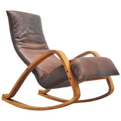 Gerard van den Berg Montis Onrad Rocking Chair, 1970