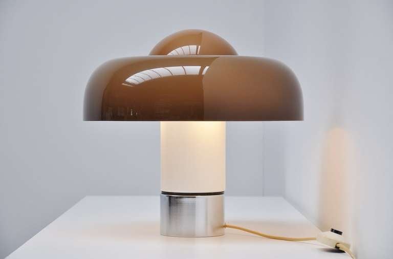 Italian Brumbury Table Lamp by Luigi Massoni for Guzzini, 1972