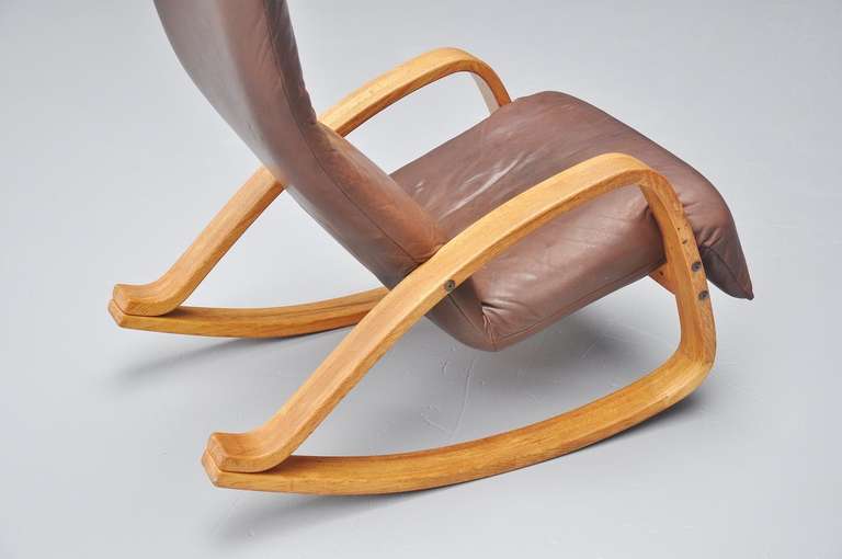 Gerard van den Berg Montis Onrad Rocking Chair, 1970 1