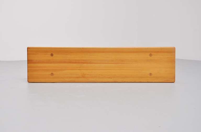 Carl Malmsten Solid Pine Bench, Sweden, 1940 2