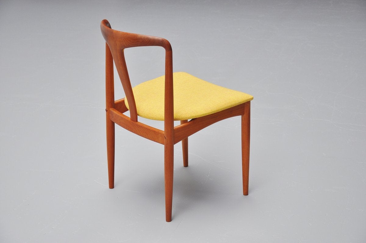 Johannes Andersen Juliane Chairs for Uldum, Denmark, 1960 1