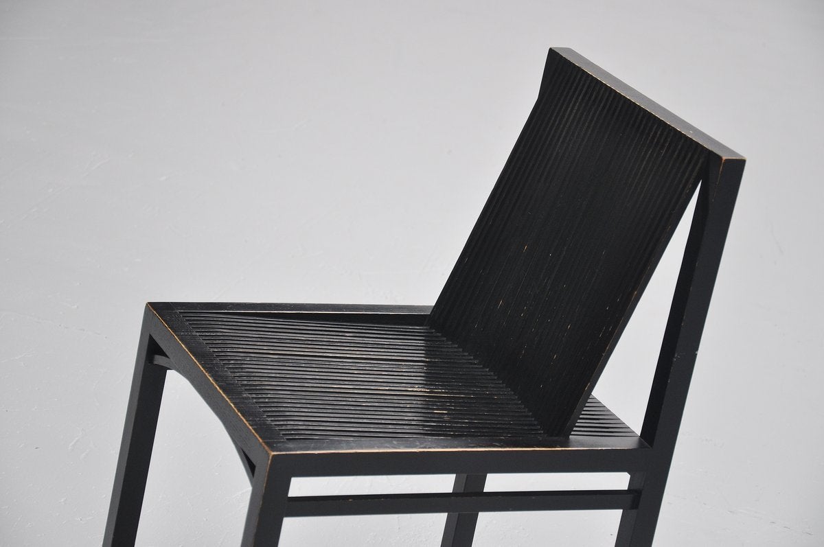 Late 20th Century Ruud Jan Kokke dining chairs for Harvink 1984