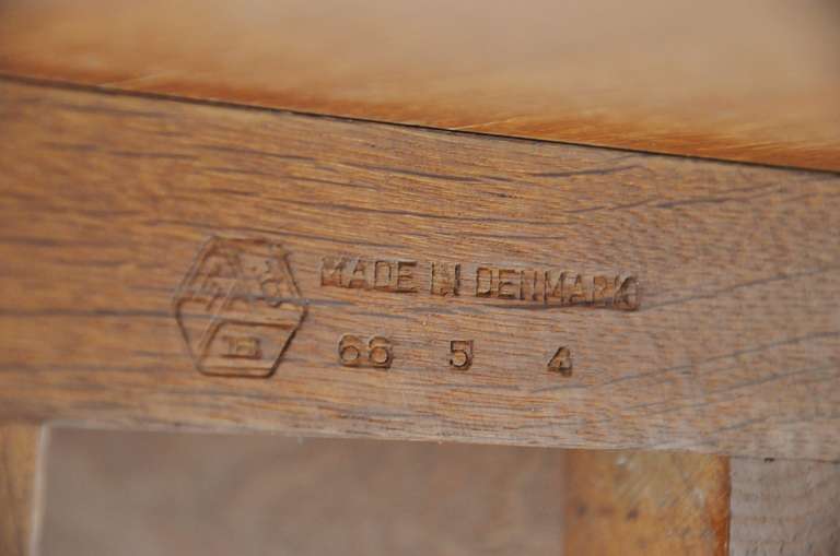 Borge Mogensen shaker table oak Frederica 1960 In Good Condition In Roosendaal, Noord Brabant
