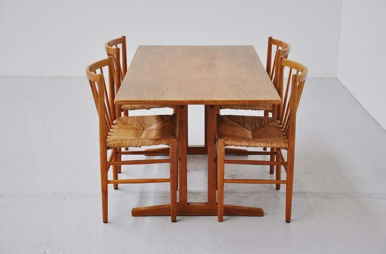 Mid-20th Century Borge Mogensen shaker table oak Frederica 1960