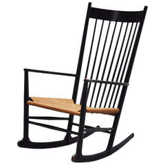 Hans Wegner J16 Rocking Chair for FDB Mobler, Denmark, 1962