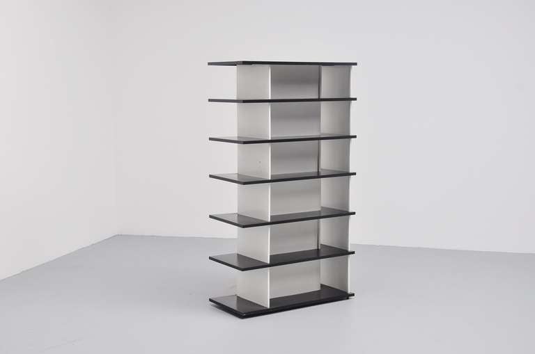 Metal Wim Rietveld Bookcase or Room Divider for De Bijenkorf