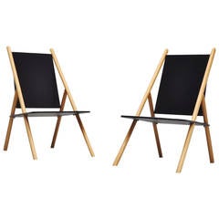 Yrjo Wilherheimo and Rudi Merz lounge chairs Finland 1970