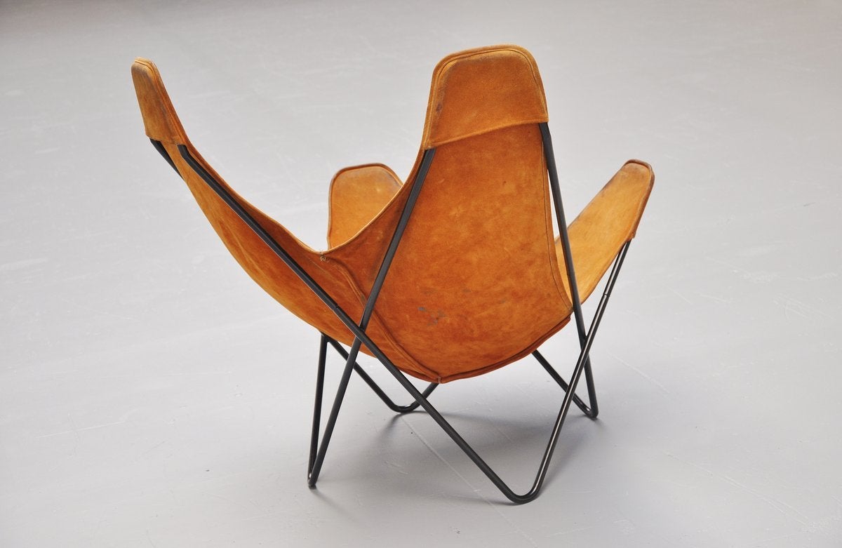 Mid-Century Modern Butterfly chair by Jorge Hardoy Ferrari for Knoll 1970