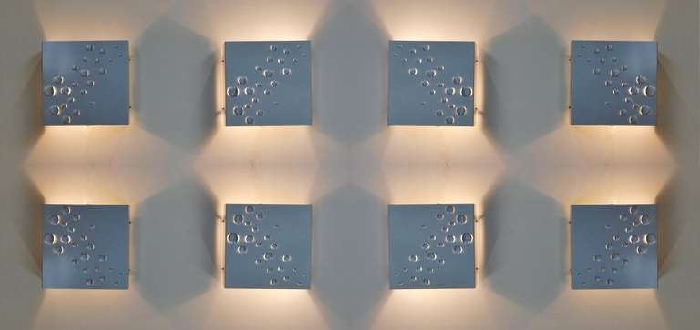 RAAK Raindrops Wall Lamps by Jelle Jelles, 1965