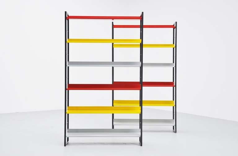Pair of Bookcases by D. Dekker for Tomado Holland 1960 1