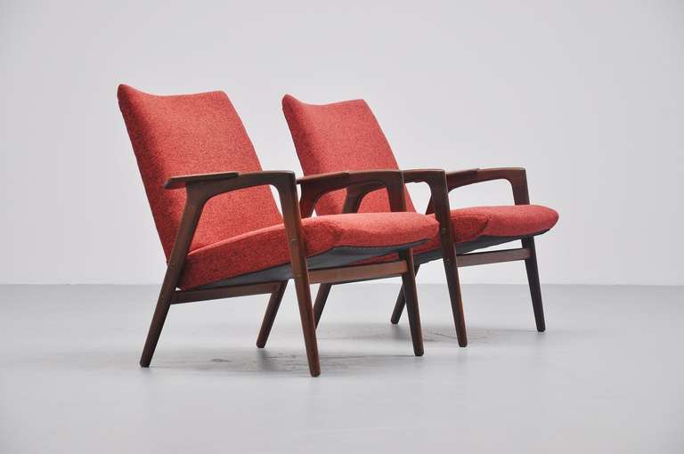 Dutch Yngve Ekstrom Ruster Chairs for Pastoe, 1960
