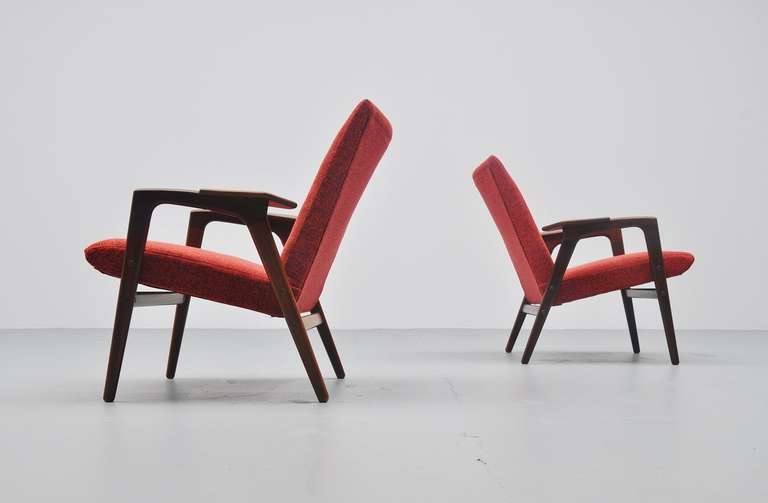 Mid-20th Century Yngve Ekstrom Ruster Chairs for Pastoe, 1960