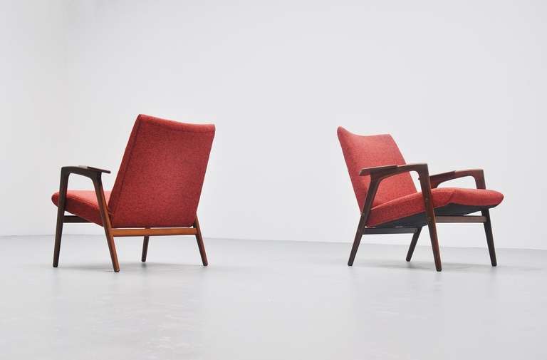 Yngve Ekstrom Ruster Chairs for Pastoe, 1960 1