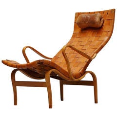Bruno Mathsson Pernilla Lounge Chair, Svezia, 1960