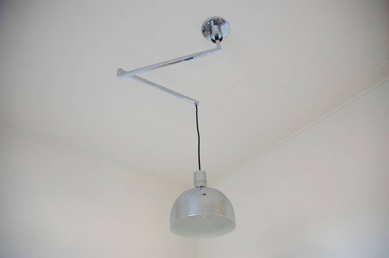 Mid-20th Century Franco Albini Sirrah Swivel Ceiling Lamp, Italy, 1969
