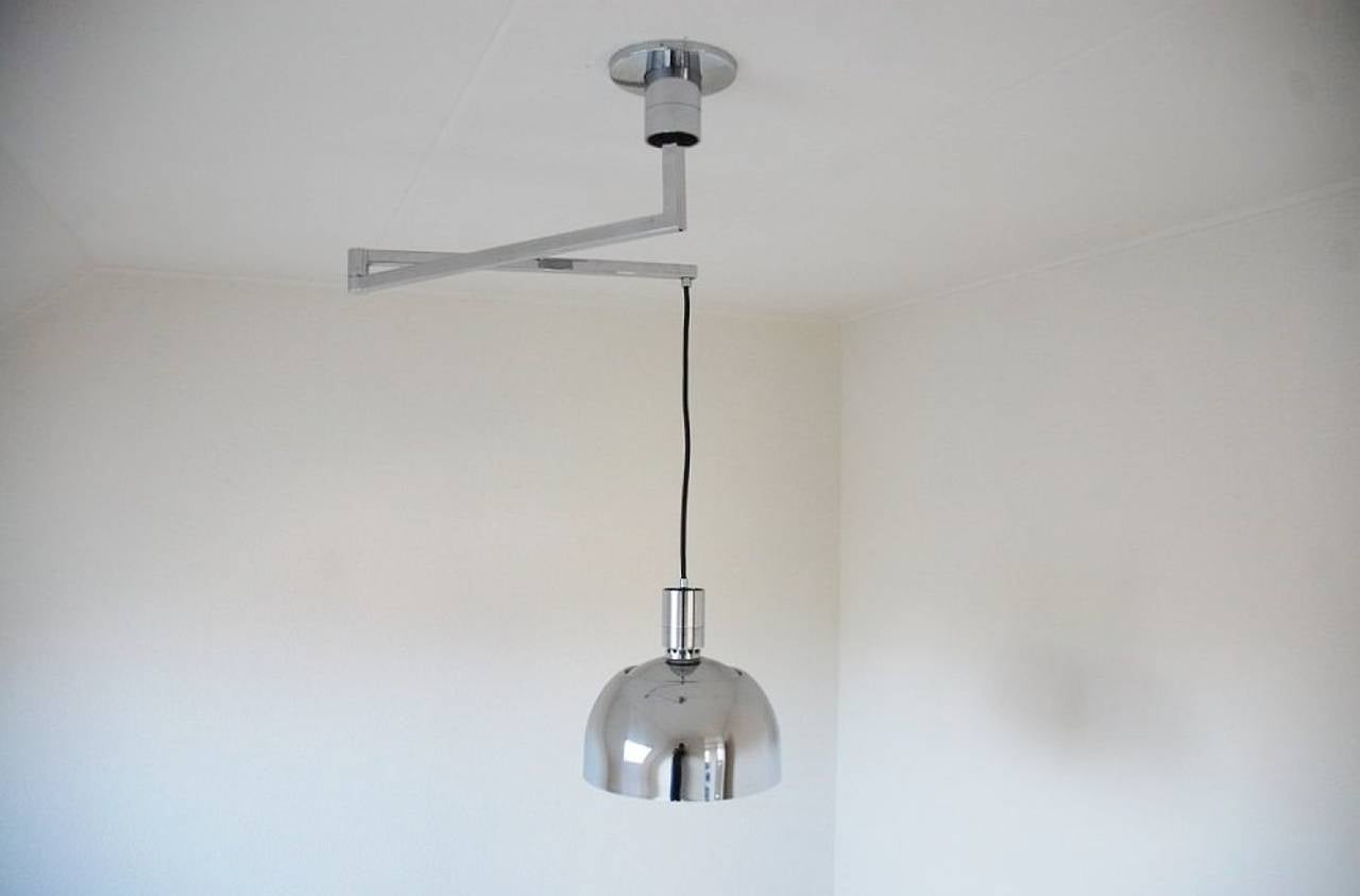 Franco Albini Sirrah Swivel Ceiling Lamp, Italy, 1969 In Good Condition In Roosendaal, Noord Brabant