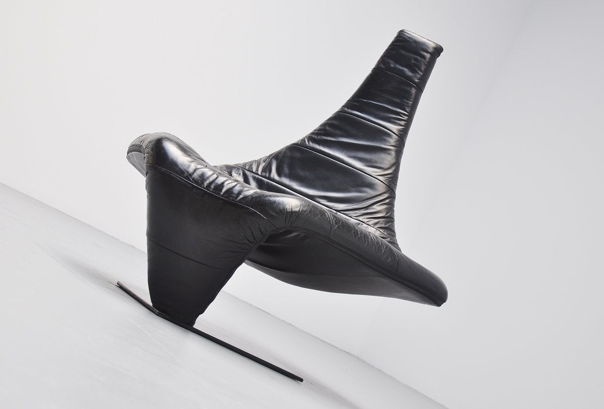 Leather Jack Crebolder Turner Chair by Harvink, 1982
