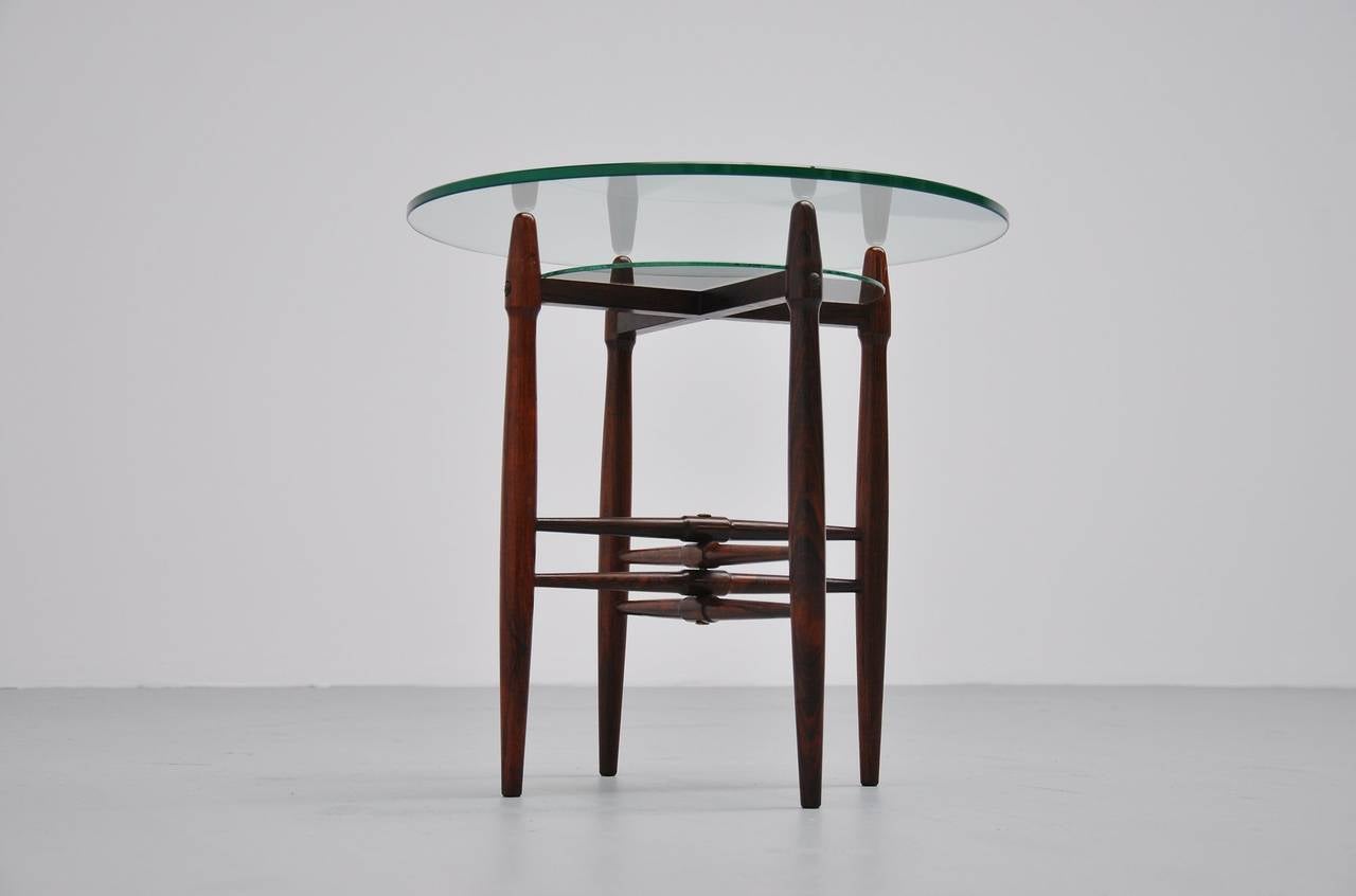 Mid-20th Century Poul Hundevad PJ Furniture Side Table 1958