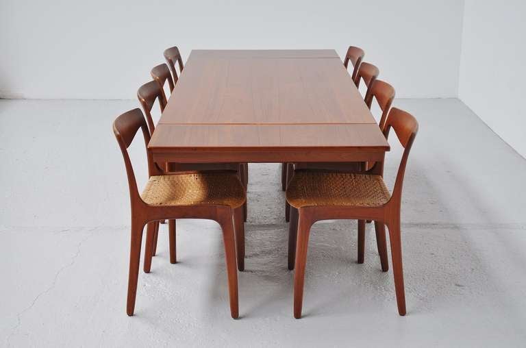 Danish Johannes Andersen Teak Dining Table Denmark 1960
