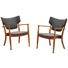 Peter Hvidt and Orla Molgaard Nielsen Portex Easy Chairs, 1944