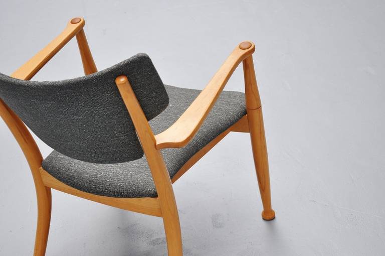 Mid-20th Century Peter Hvidt and Orla Molgaard Nielsen Portex Easy Chairs, 1944 For Sale