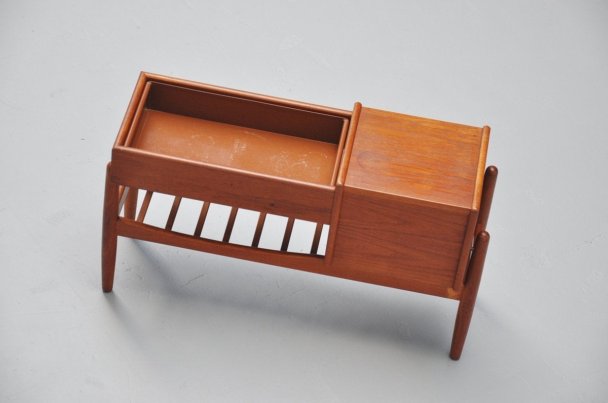 Scandinavian Modern Arne Wahl Iversen planter credenza Denmark 1961