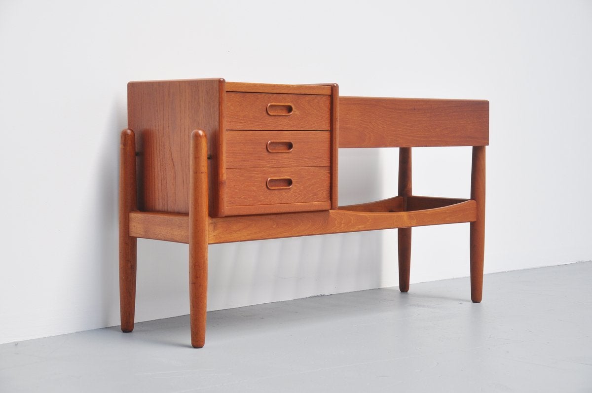 Mid-20th Century Arne Wahl Iversen planter credenza Denmark 1961