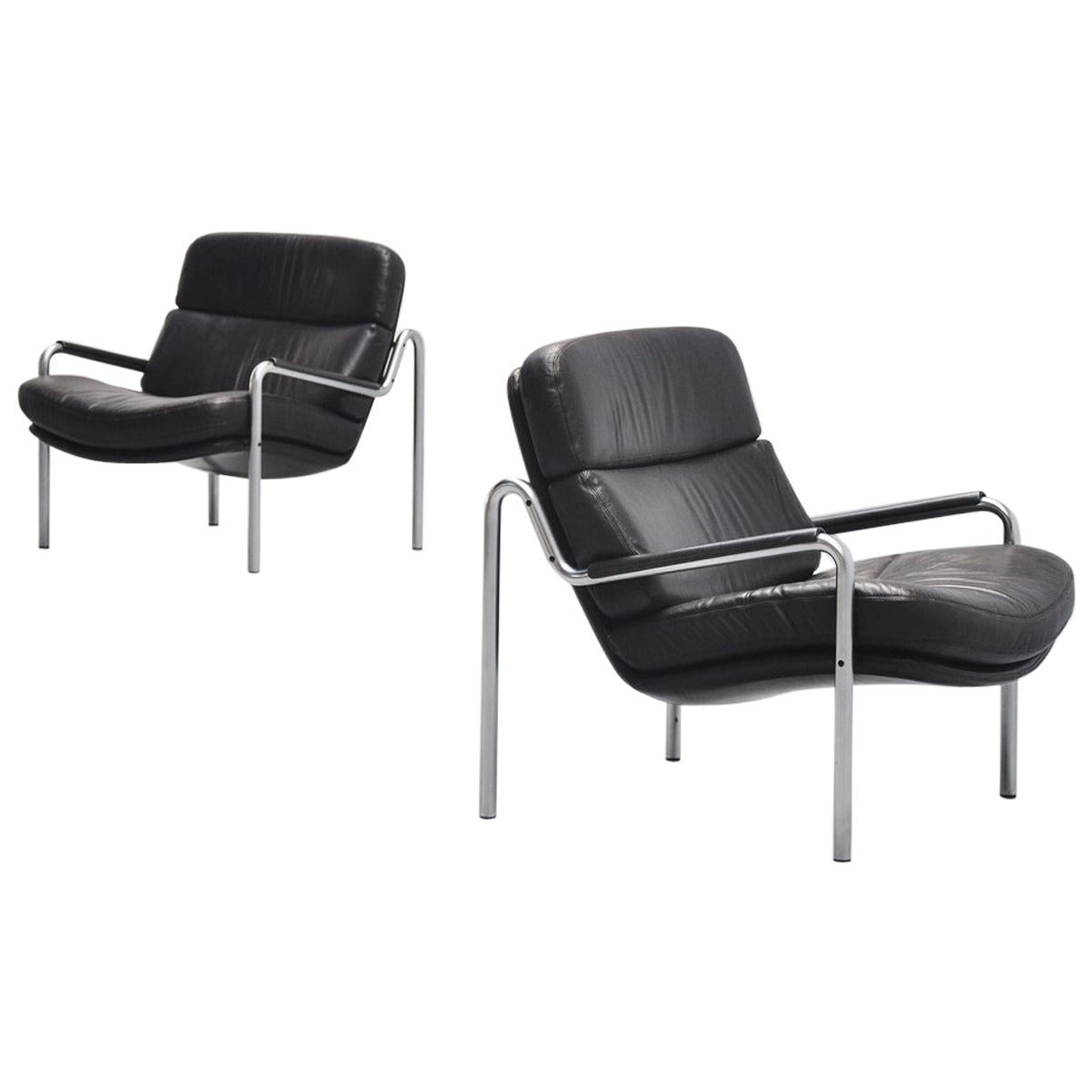 Jorgen Kastholm lounge chairs for Kusch & Co Germany 1970