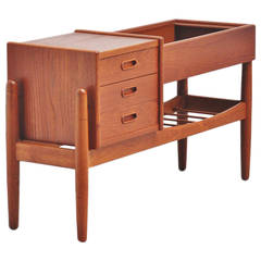 Arne Wahl Iversen planter credenza Denmark 1961 11