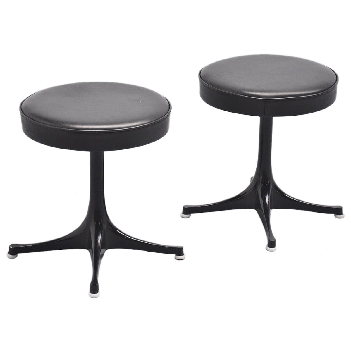 George Nelson pair of stools for Herman Miller 1955