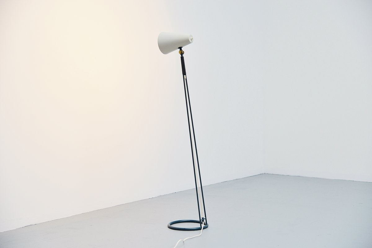 Mid-20th Century Asea Floor Lamp, Adjustable, Sweden, 1950