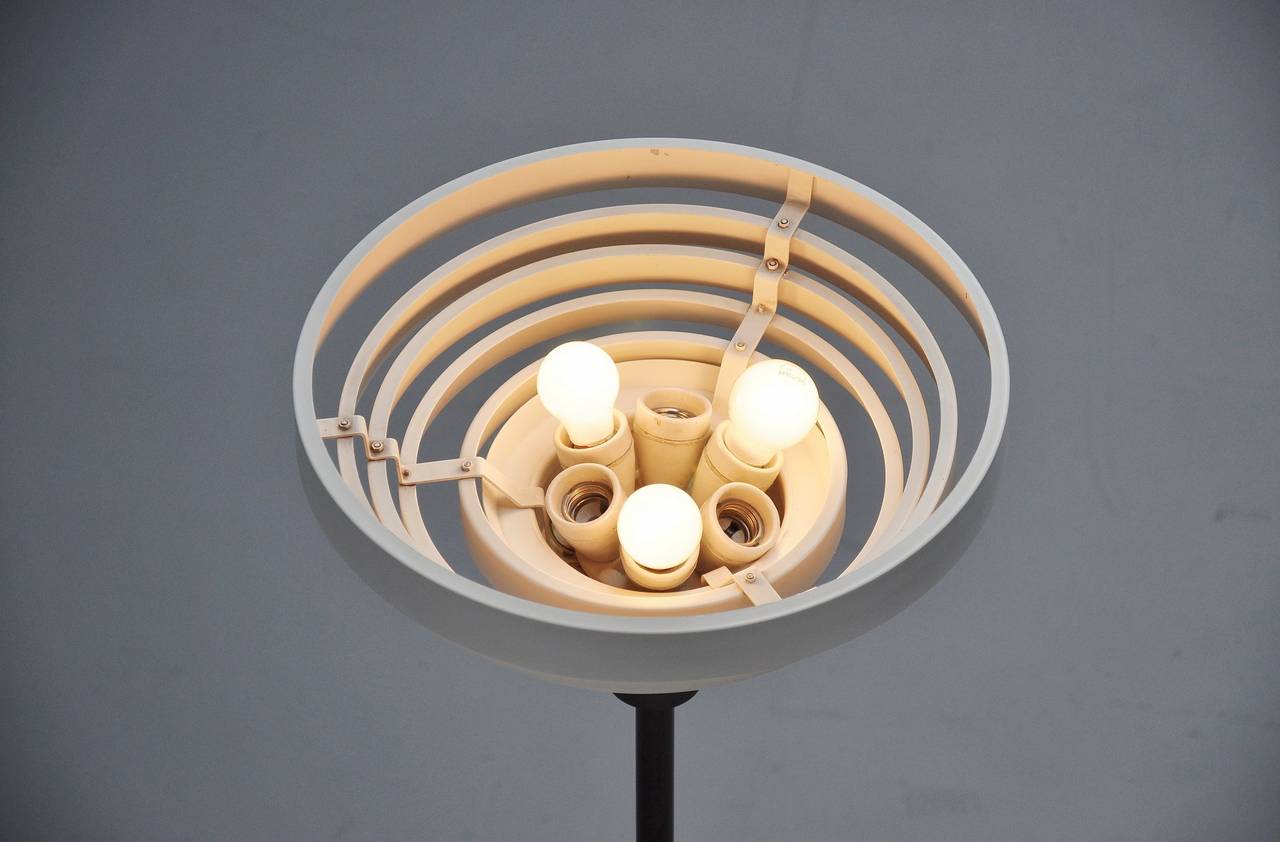 Danish Floor Lamp, Alvar Aalto style 1960 In Good Condition In Roosendaal, Noord Brabant