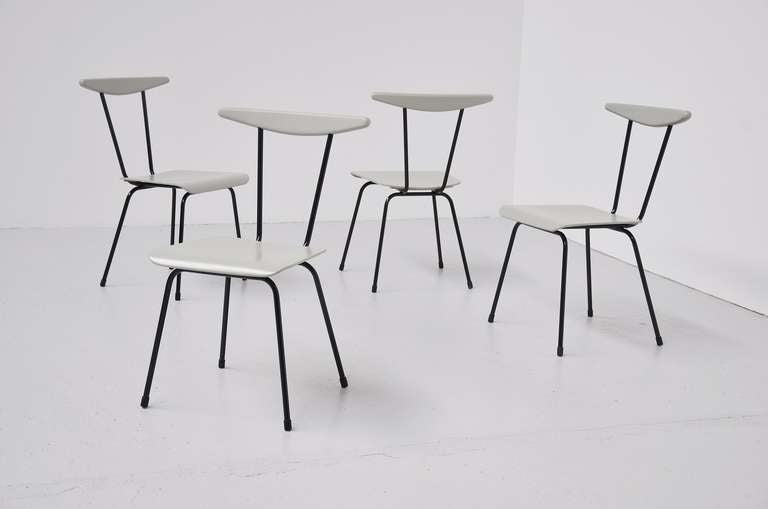 Wim Rietveld dressboy chairs Auping 1960