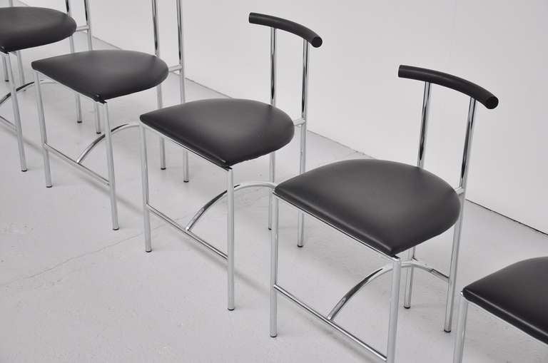 Rodney Kinsman Tokyo chairs Bieffeplast 1985 In Good Condition In Roosendaal, Noord Brabant