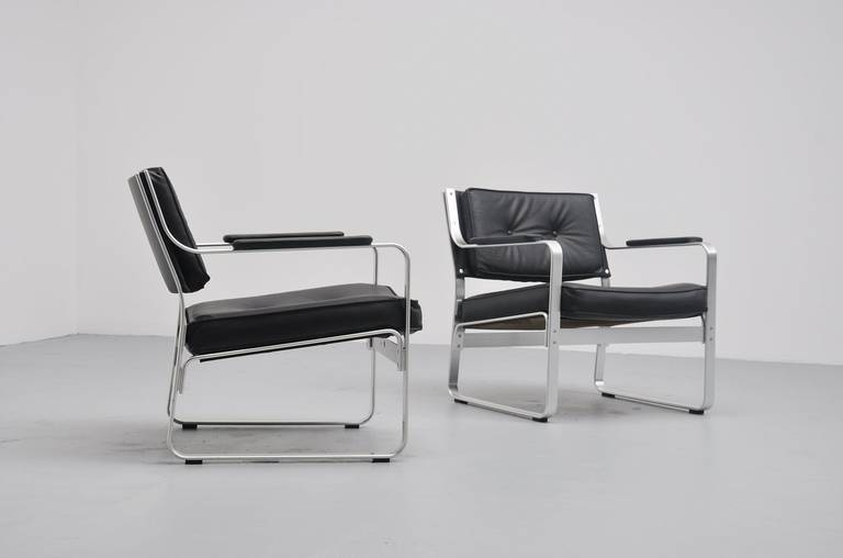 Scandinavian Modern Karl Erik Ekselius Mondo Lounge Chairs for J. O. Carlsson, Sweden, 1965