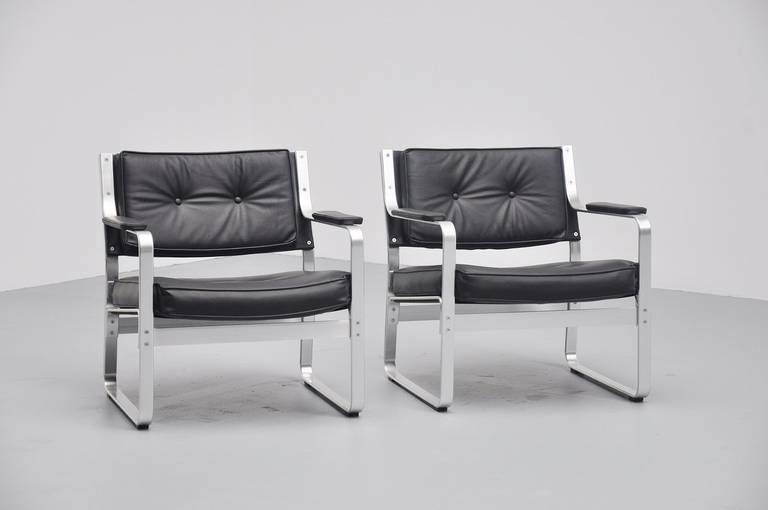 Swedish Karl Erik Ekselius Mondo Lounge Chairs for J. O. Carlsson, Sweden, 1965