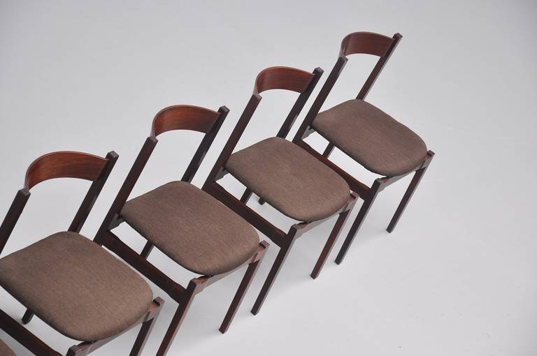 Mid-20th Century Gianfranco Frattini Dining Chairs Model 104 for Cassina, 1960