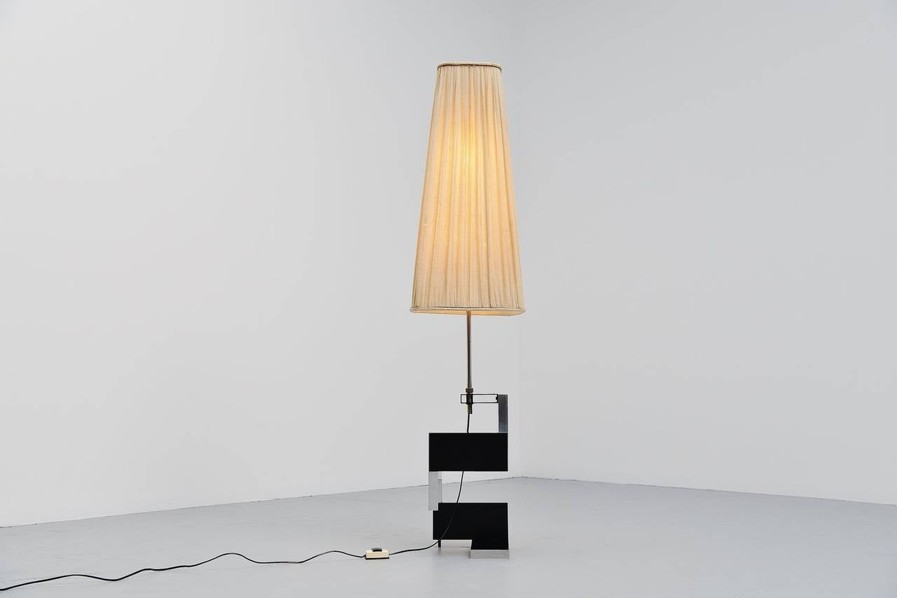 Artiforte Brutalist Floor Lamp, Holland, 1959