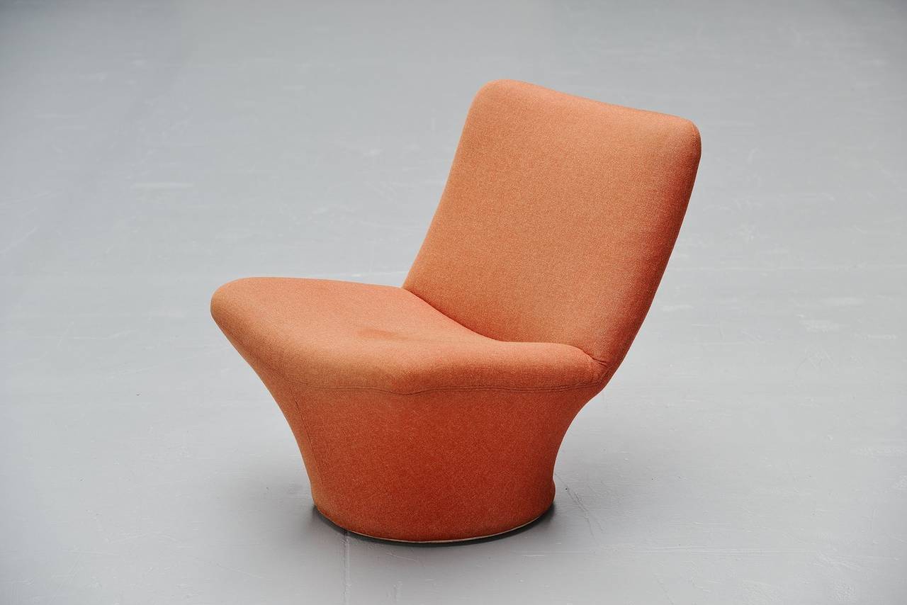 Pierre Paulin F596 Longue Chair, Artifort, 1967 2