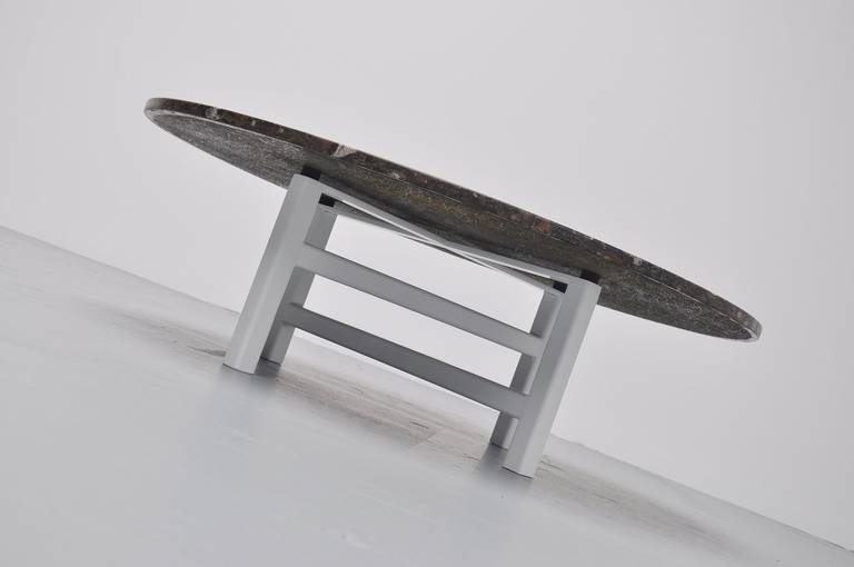 Heinz Lilienthal Fossil Stone Coffee Table, Germany, 1970 1