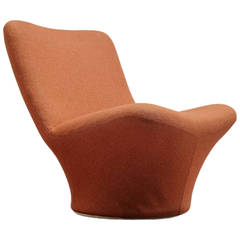 Pierre Paulin F596 Longue Chair, Artifort, 1967