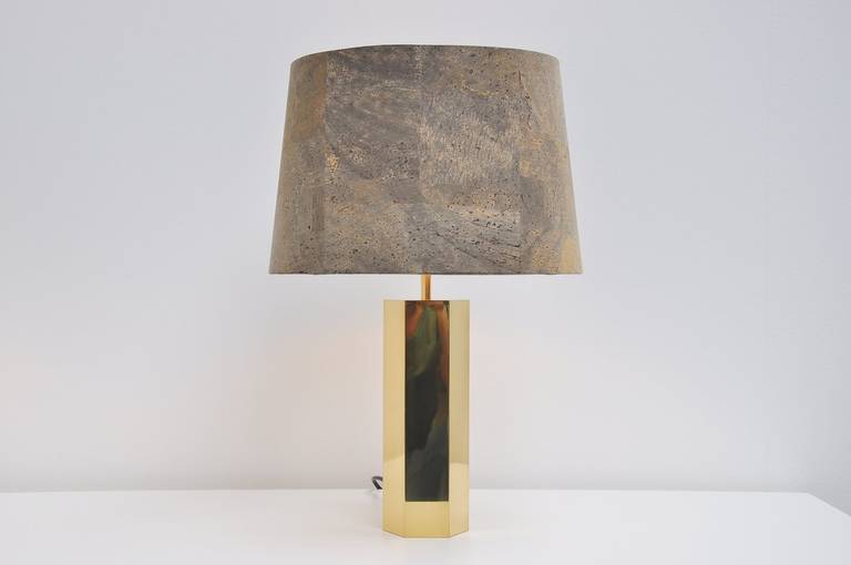 Ingo Maurer Pair of Table Lamps in Brass, Germany, 1962 In Good Condition In Roosendaal, Noord Brabant