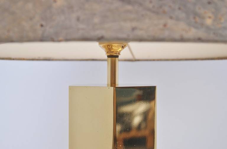 Ingo Maurer Pair of Table Lamps in Brass, Germany, 1962 6