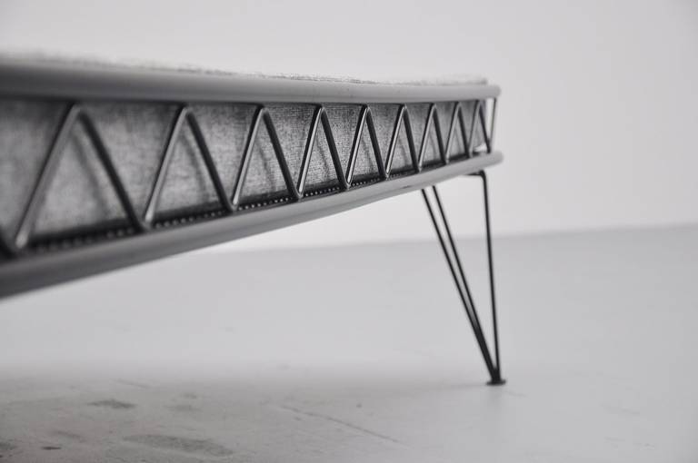 Wim Rietveld Arielle Daybed Black and Grey, Holland, 1955 2