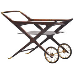 Cesare Lacca Tea Cart, Italy, 1950