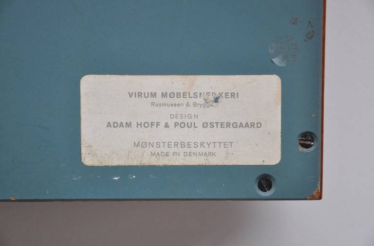 Adam Hoff & Poul Ostergaard coat rack Denmark 1950 4