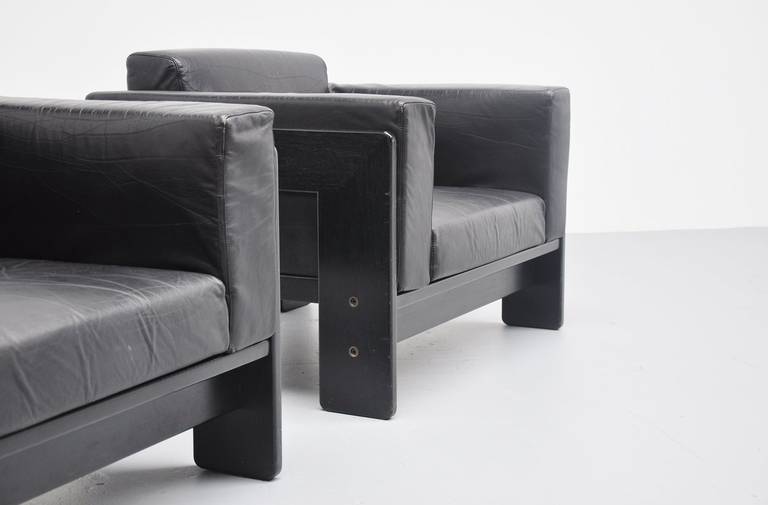 Afra & Tobia Scarpa Bastiano club chairs Gavina 1968 1