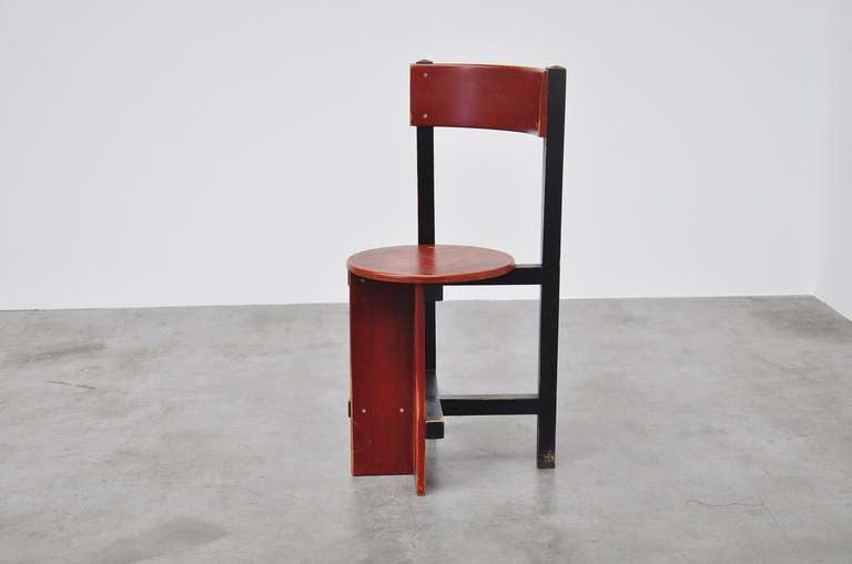 Piet Blom Bastille Chair für die Technische Hochschule Twente 1965