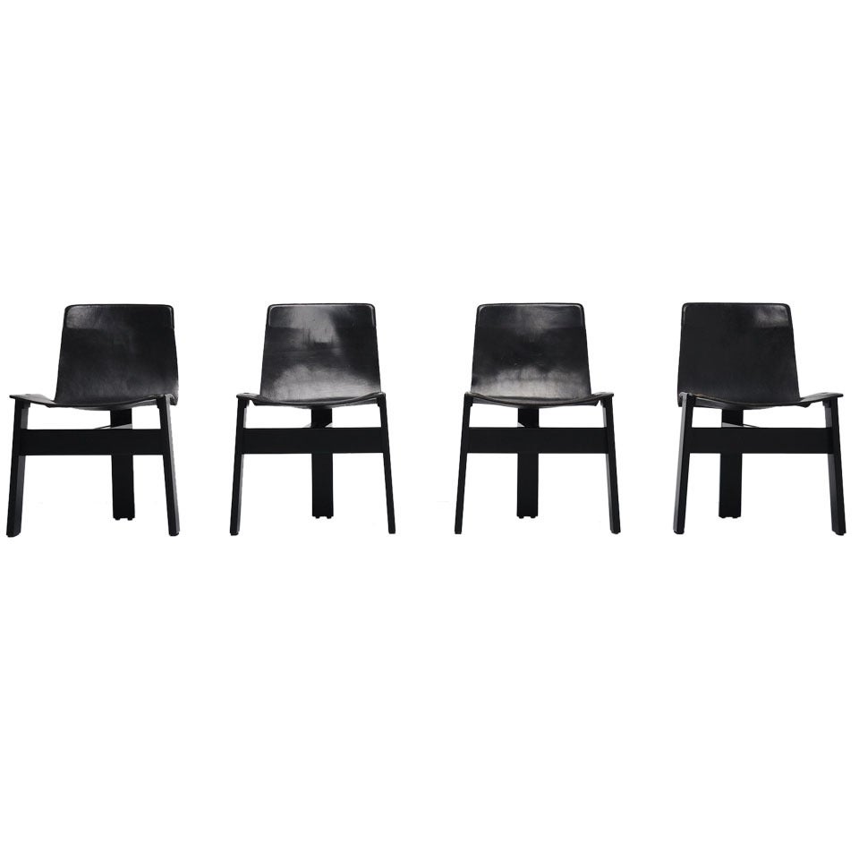 Angelo Mangiarotti Tre 3 Chairs by Skipper 1978