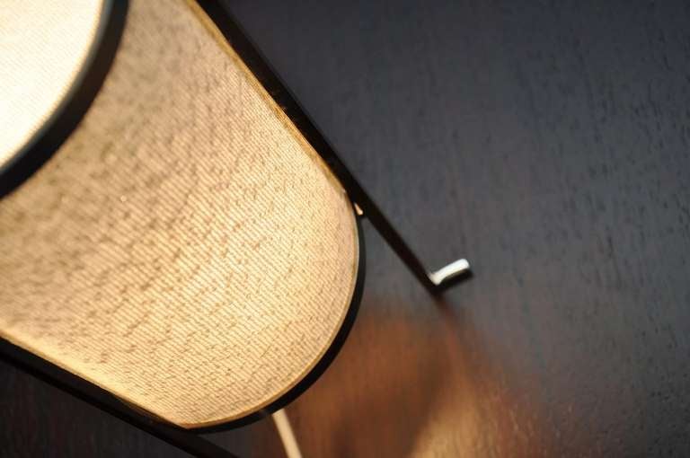 Chrome H Fillekes table lamp for Artiforte 1958